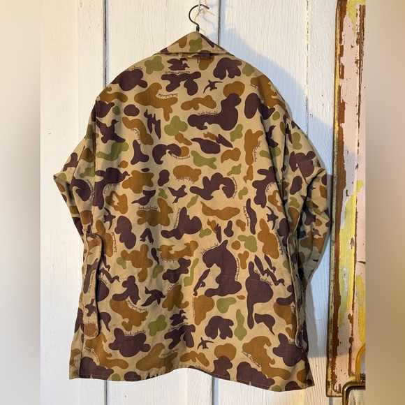 Vintage 70s Ducks Unlimited Bob Allen Hinting Jacket Talon Zip:Size Large - Picture 7 of 16